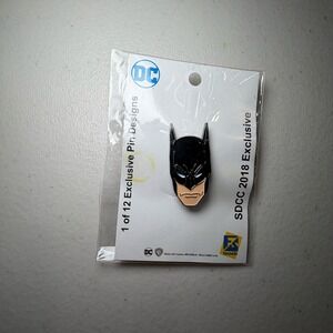 Batman Cowl Enamel Pin Fansets SDCC 2018 Exclusive DC Comics 1 of 12 Designs